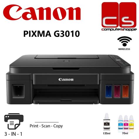 canon pixma|Canon Pixma G3010 Printer (ALL IN ONE WITH WIFI) Refillable .